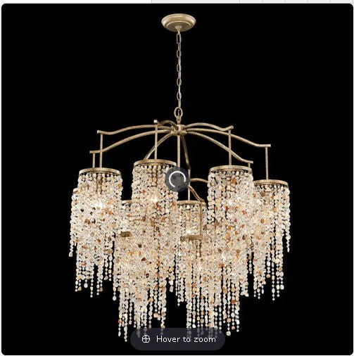 Silver 12-Light Chandelier - Image 1