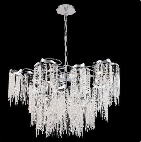 Chrome 39-Inch 16-Light Chandelier - Image 1