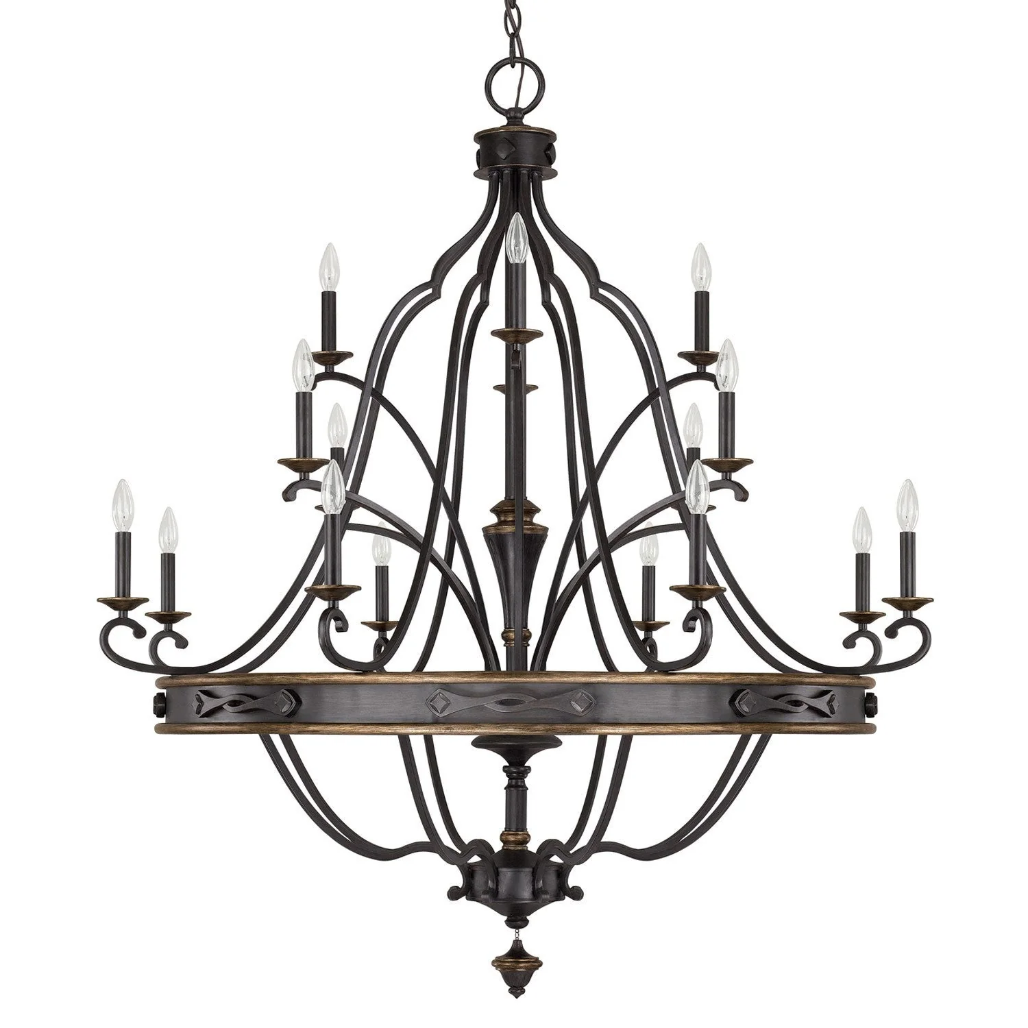 Fixture Company Wyatt Surrey 16-Light Chandelier - Image 1