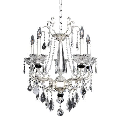 Five-Light Chandelier with Firenze Clear Crystal - Image 1