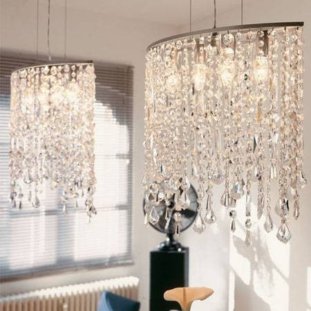 4 Light Niagara Chandelier. - Image 1