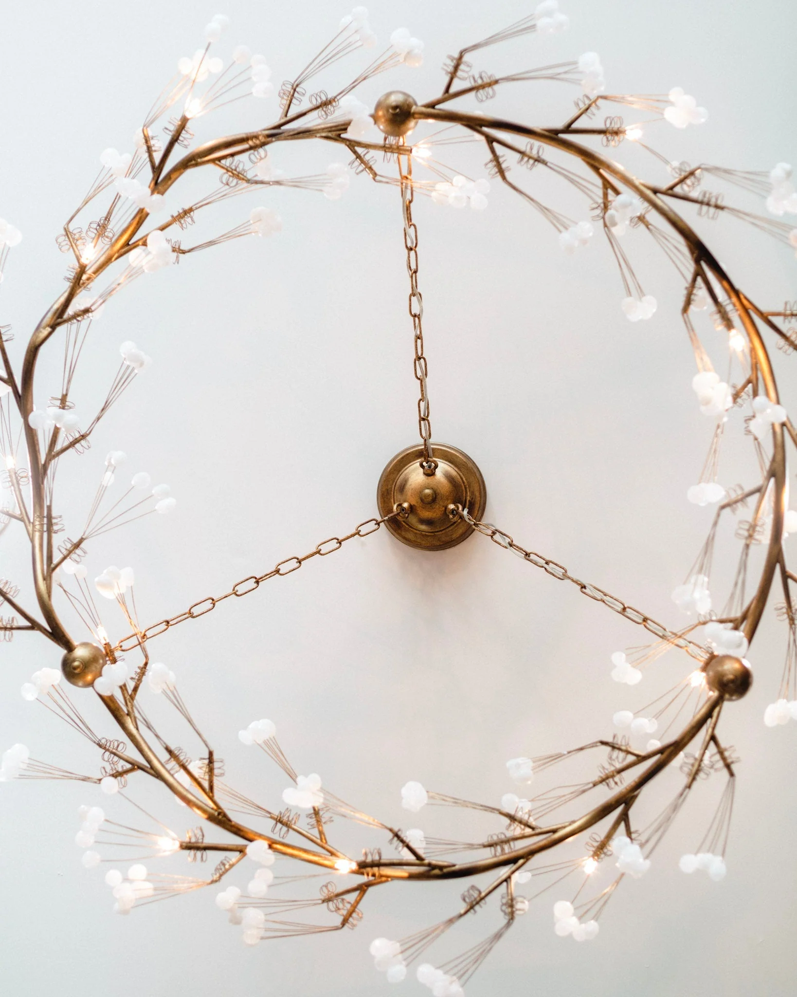 John Richard Waving Twelve-Light Quartz Pendant - Image 3