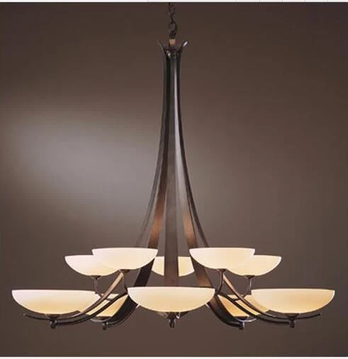 Smoke Ten-Light Chandelier - Image 1