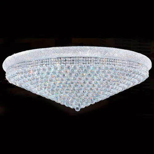 Corp Empire 33-Light Chrome Finish with Clear-Crystals Ceiling-Light - Image 1