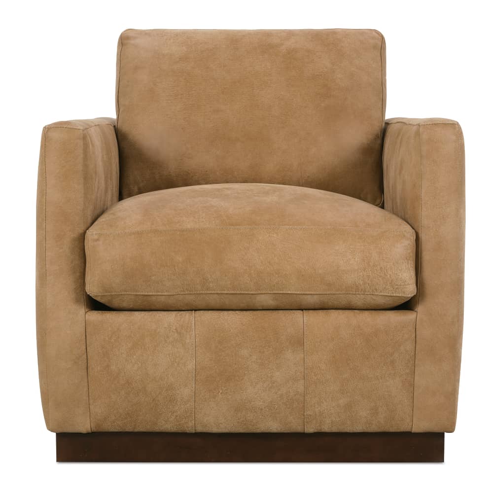 Rowe Furniture Allie Leather Swivel Chair ~ Available To Custom Order In All Leathers