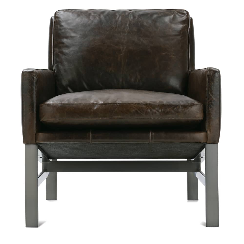 Rowe Furniture Atticus Leather Accent Chair ~ Available To Custom Order In All Leathers - Image 2