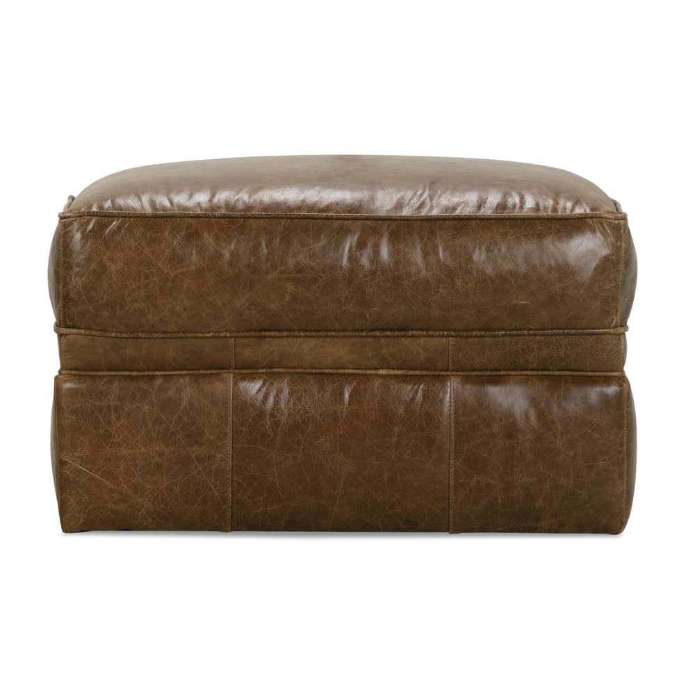 Rowe Furniture Kara Leather Ottoman ~ Available To Custom Order In All Leathers