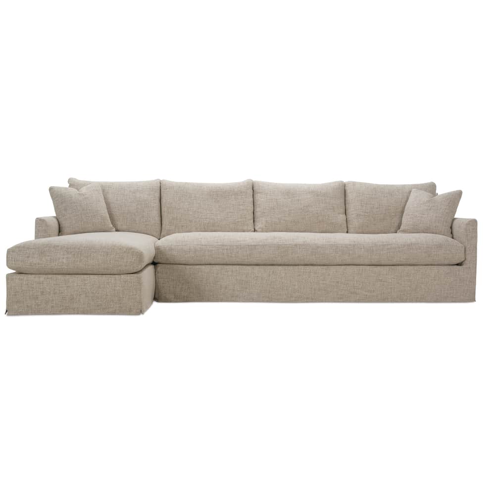 Rowe Furniture Lilah Slipcovered Sectional ~ Available To Custom Order In All Fabrics and Configurations