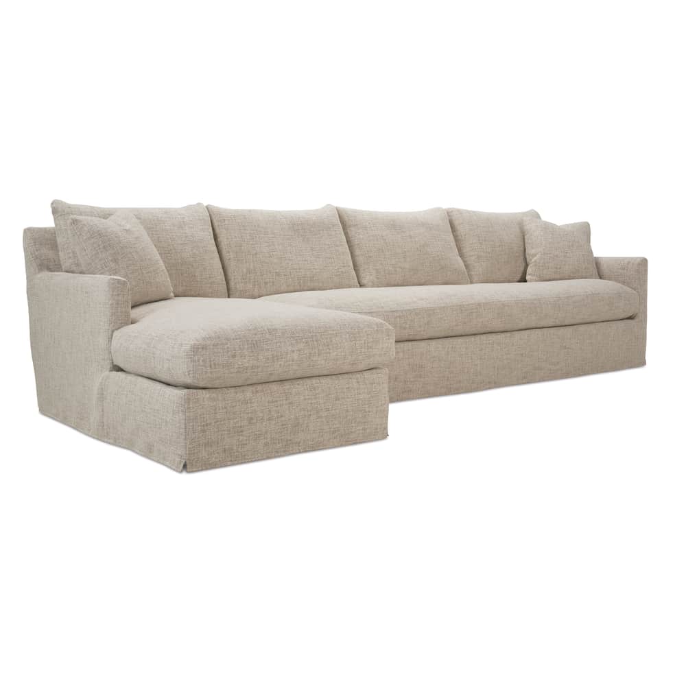 Rowe Furniture Lilah Slipcovered Sectional ~ Available To Custom Order In All Fabrics and Configurations - Image 2