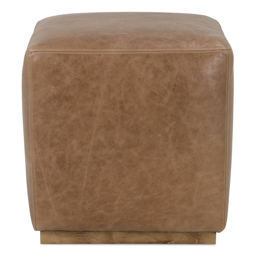 Rowe Furniture Dena Leather Accent Ottoman ~ Available To Custom Order In All Leathers
