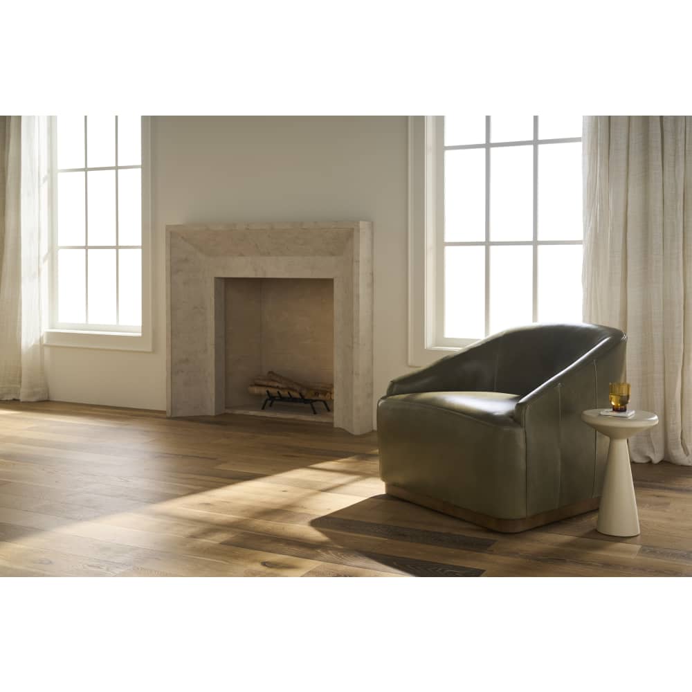 Rowe Furniture Bernie Leather Swivel Chair ~ Available To Custom Order In All Leathers - Image 2