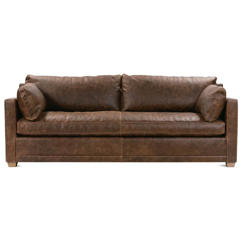 Rowe Furniture Sylvie Bespoke Leather Sofa ~ Available To Custom Order In 13 Different Leathers