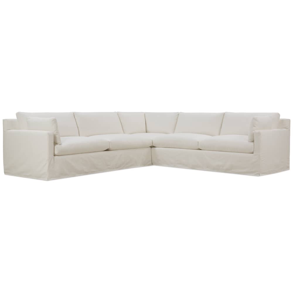 Rowe Furniture Sylvie Slipcovered Sectional  ~ Available To Custom Order In All Fabrics and Configurations