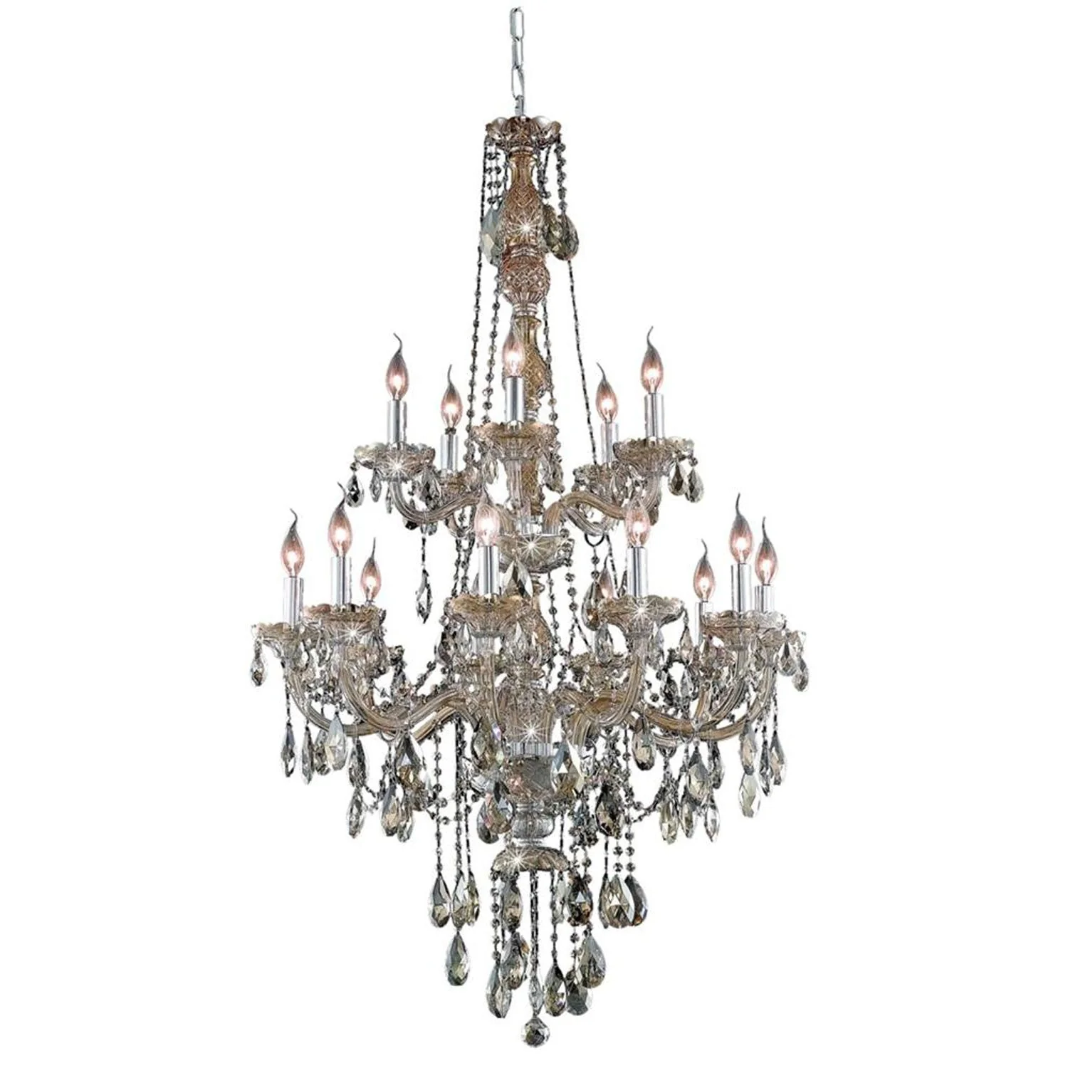 Golden Teak Fifteen-Light - Image 1