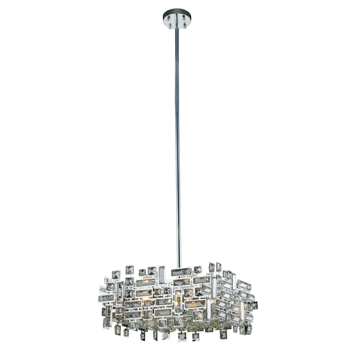 Picasso Chrome 18-Inch Four-Light Pendant - Image 1