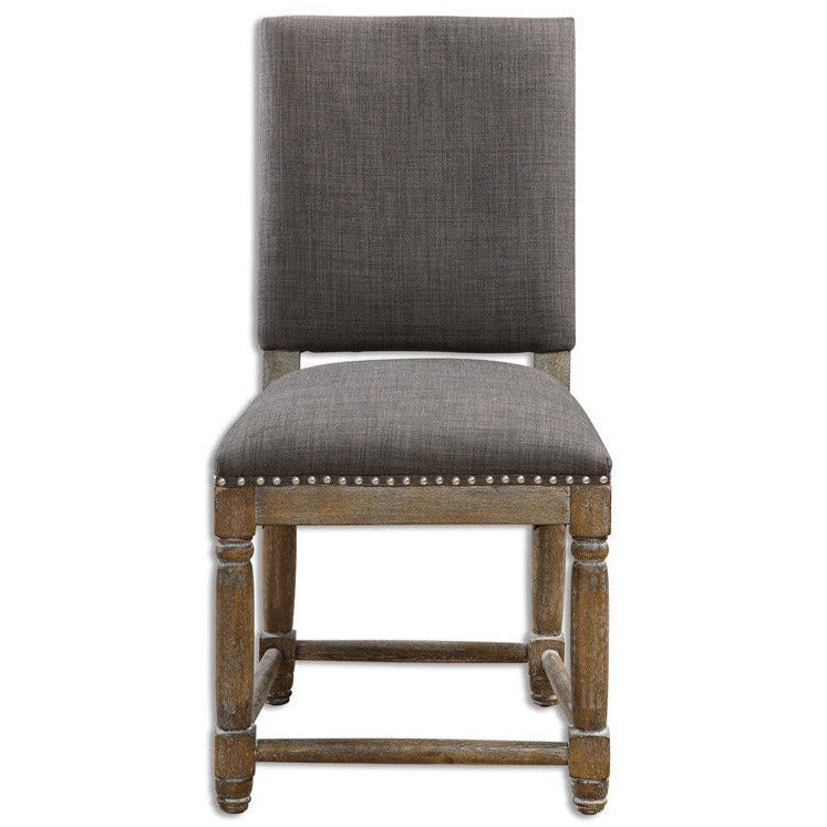 Uttermost Laurens Weathered Gray Dining Chair - Image 1