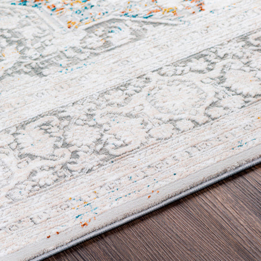 Surya Rugs Carmel Collection Taupe, Blue, Light Gray, Off White, Mustard & Brown Area  Rug CRL-2313 - Image 3