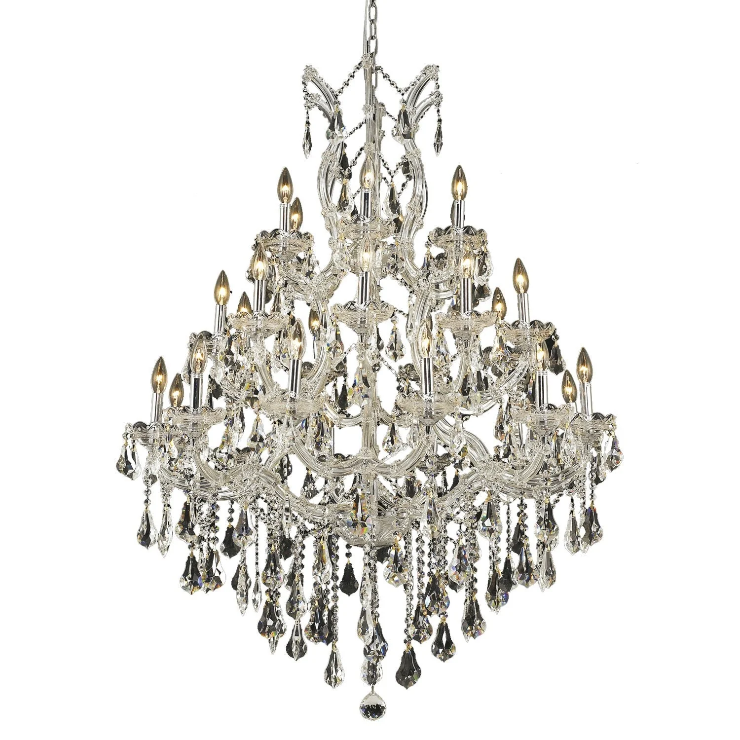 Theresa Chrome Twenty-Eight Light Chandelier - Image 1