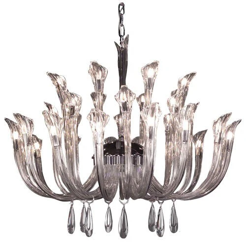 Inspiration Chrome Thirty-Two Light Chandelier - Image 1