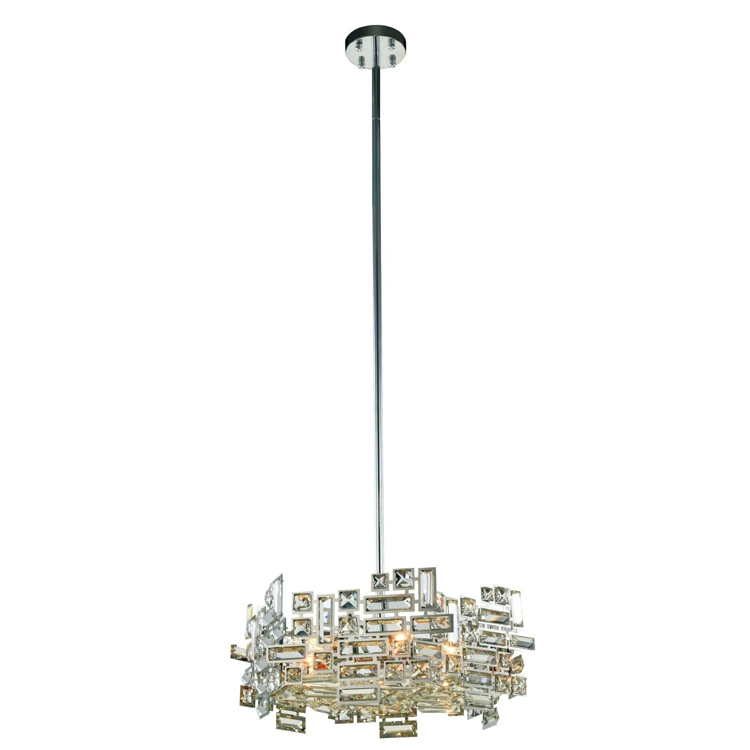 Picasso Chrome 20-Inch Six-Light Pendant - Image 1