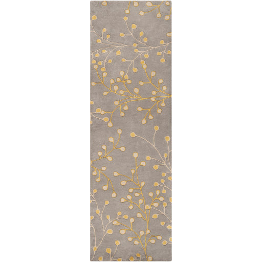 Surya Rugs Athena Collection Charcoal, Taupe & Mustard Area Rug ATH-5060 - Image 3