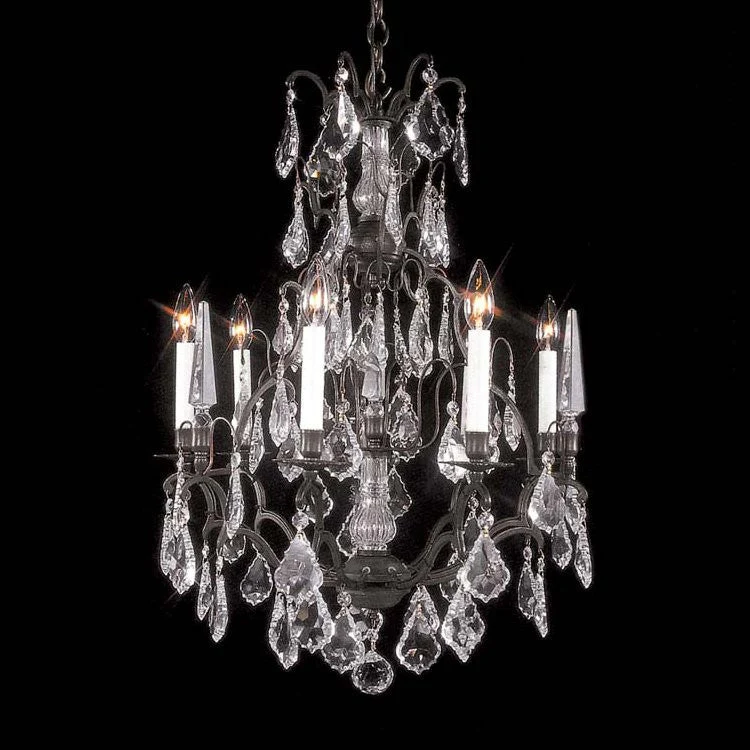 6 Light Versailles crystal Chandelier - Image 1
