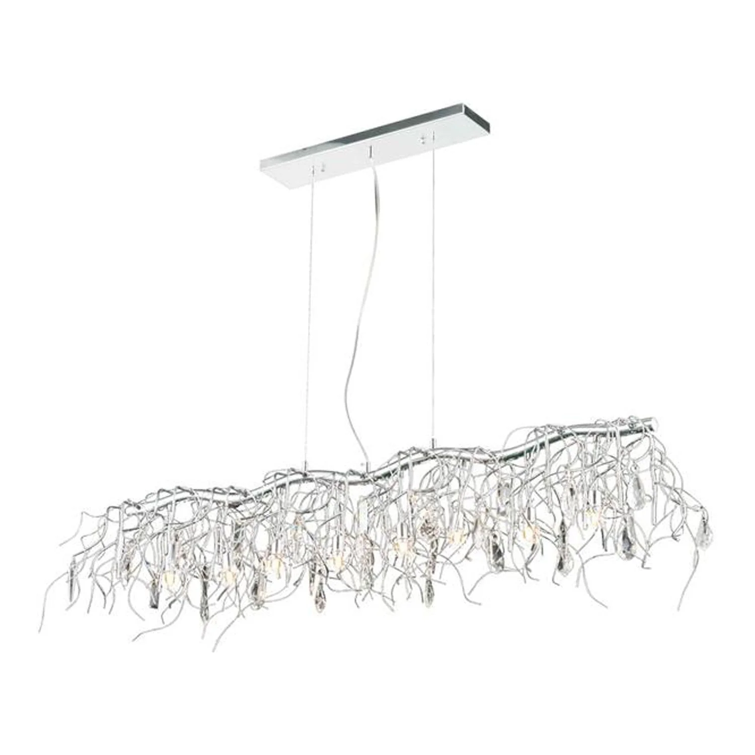 Harmony Crystal Eight-Light Pendant with Royal Cut Crystal - Image 1