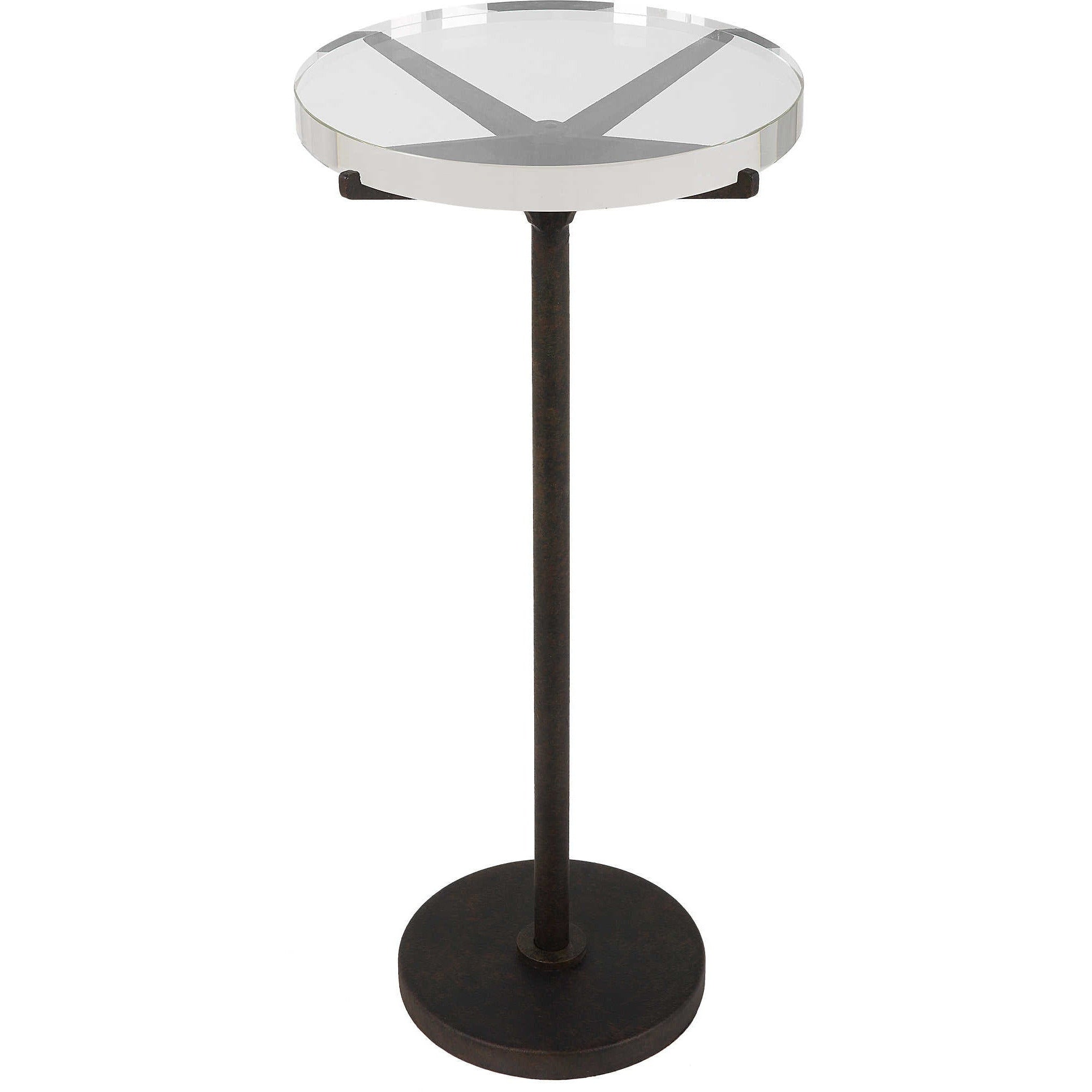 Uttermost Forge Modern Round Accent Table - Image 2