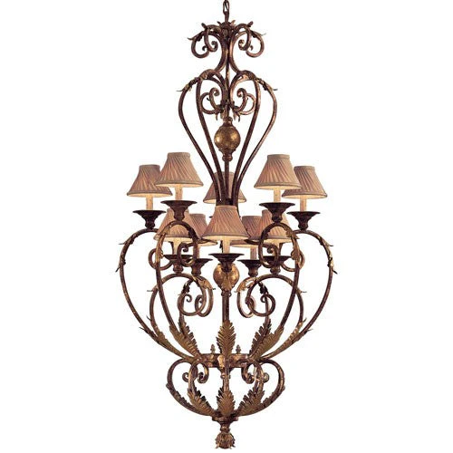 Metropolitan Lighting ZaragozaTen-Light Chandelier - Image 1