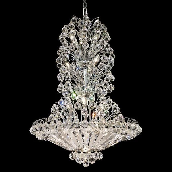 Polished chrome 14 Light crystal Chandelier - Image 1