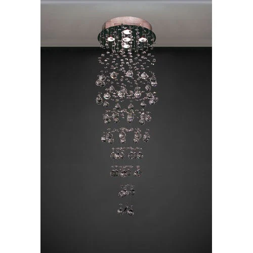 Chrome Five-Light Pendant - Image 1