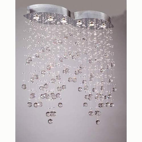 Drizzle Crystal Six-Light Pendant - Image 1