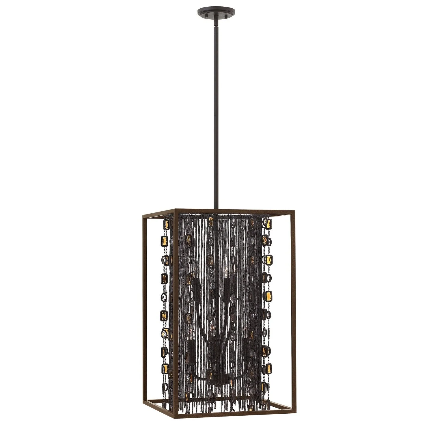Anchor Bronze 16-Inch Six-Light Foyer Pendant