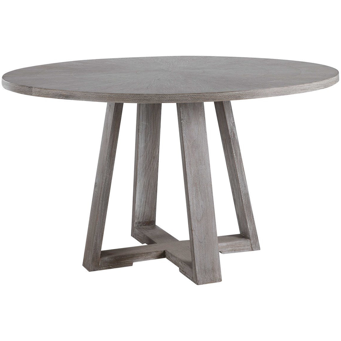 Uttermost Gidran Soft Gray Wood 60” Dining Table - Image 2
