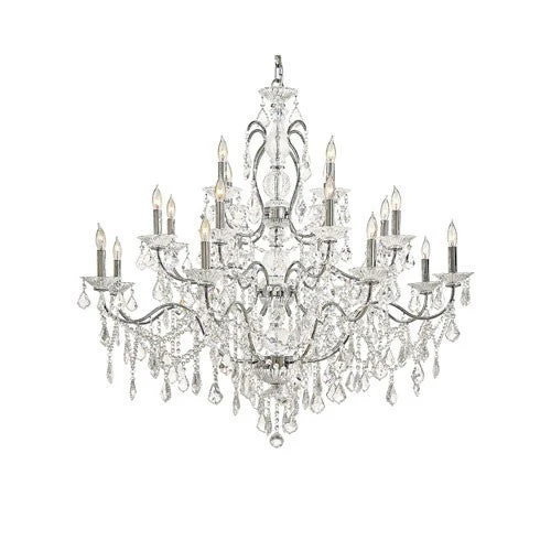 Lighting Crystal Twenty-Light Chandelier - Image 1