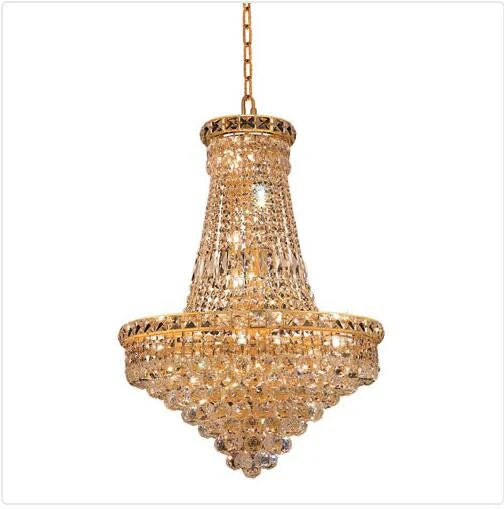 Contemporary crystal pendant with crystal balls chrome finish - Image 1
