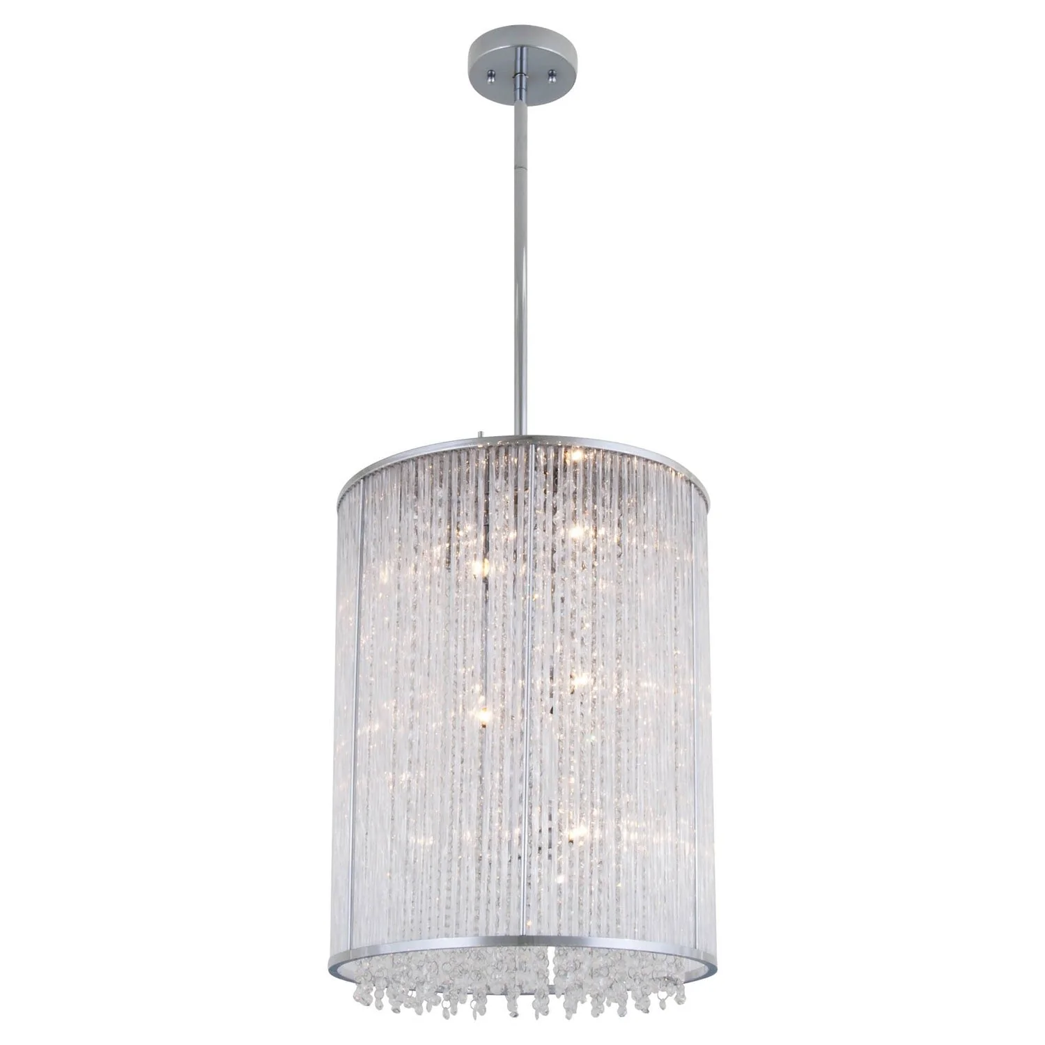 Sparxx Chrome Nine-Light Foyer Pendant - Image 1