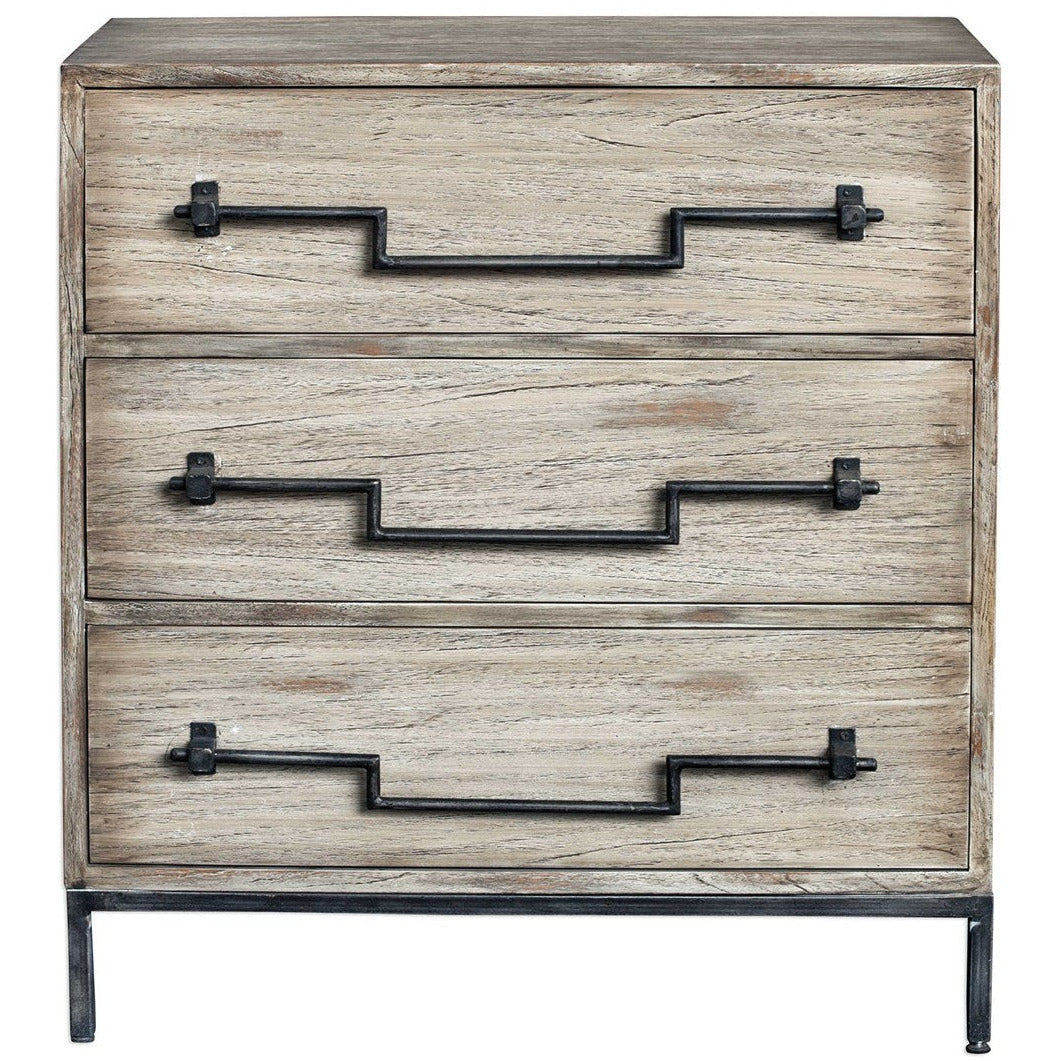 Uttermost Jory Aged Ivory Mango Wood Accent Chest - Image 3