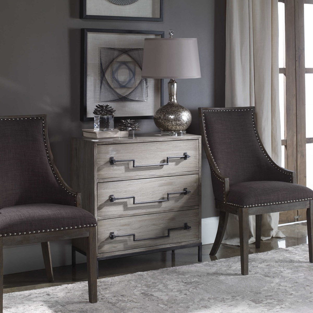Uttermost Jory Aged Ivory Mango Wood Accent Chest - Image 2