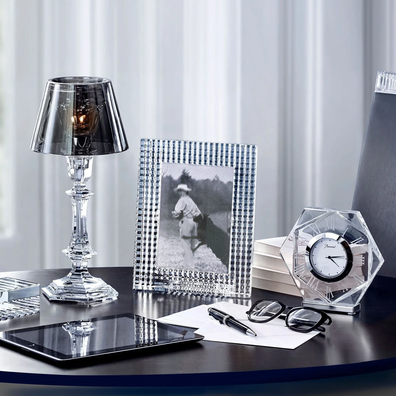 Baccarat Harcourt Our Fire Candlestick - Image 3