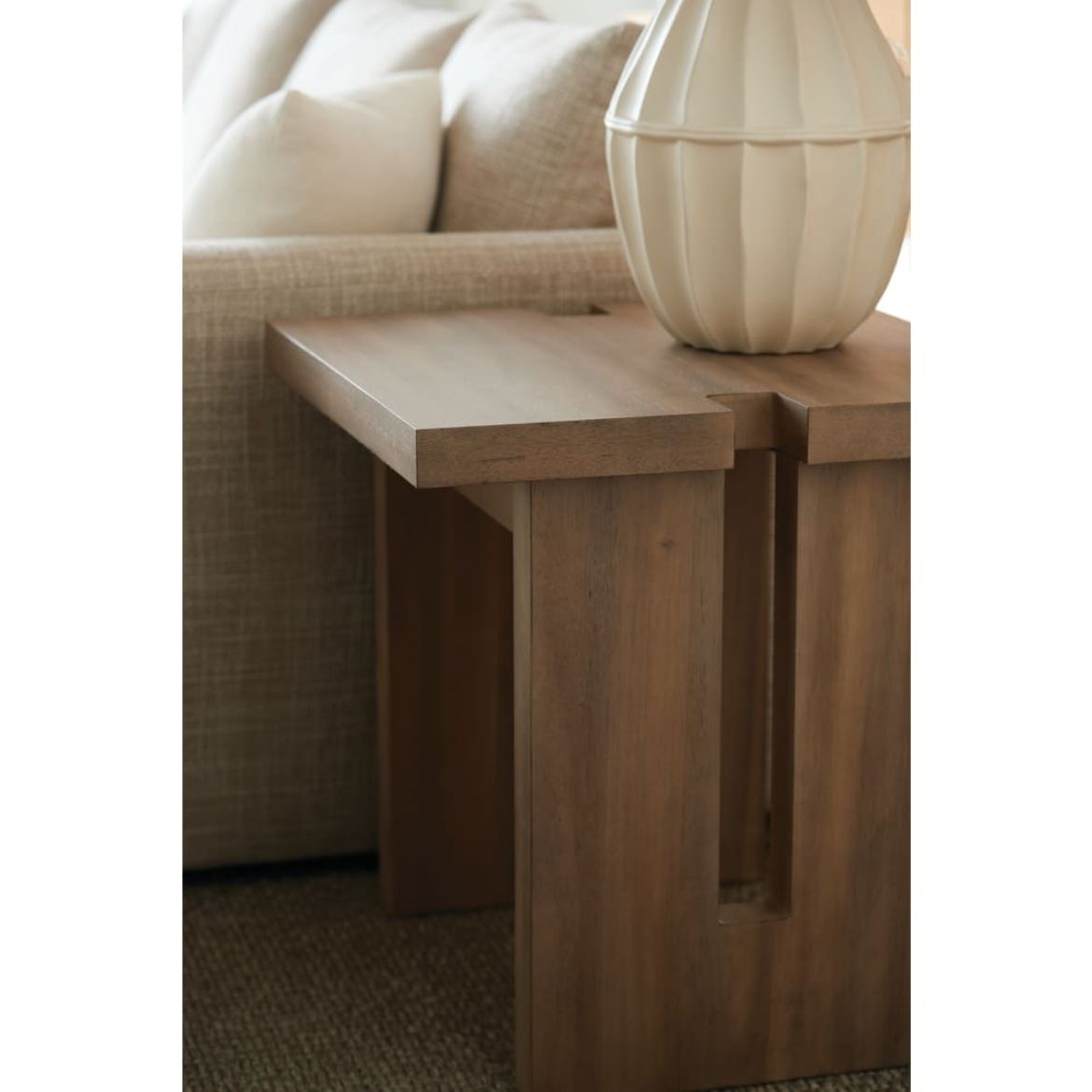 Rowe Furniture Theory Wood End Table - Image 2