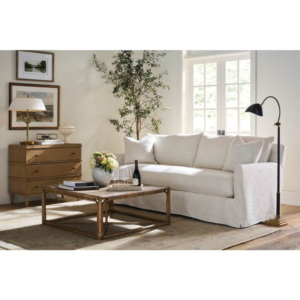 Rowe Furniture Provence 3 Drawer Chest - Image 2