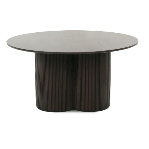 Rowe Furniture Kindred Round Dining Table ~ Mahogany Wood ~ Godiva Finish - Image 3
