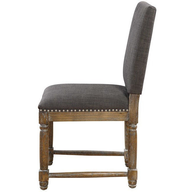 Uttermost Laurens Weathered Gray Dining Chair - Image 2