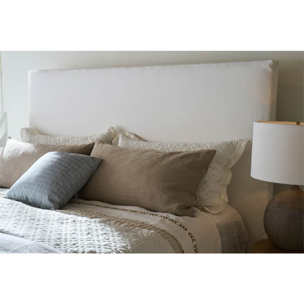 Rowe Furniture Glenwood 62" High California King Size Slipcovered Bed ~ Available To Custom Order In All Fabrics - Image 3