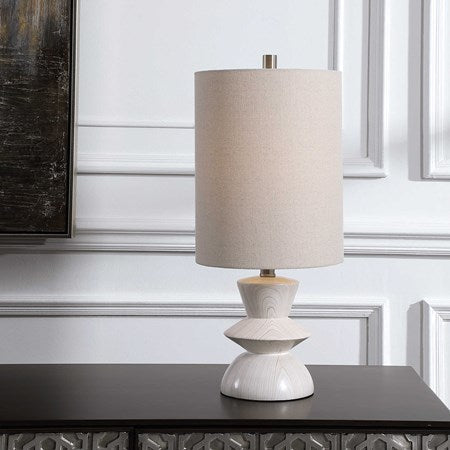 Uttermost Stevens Buffet Lamp With Light Beige Shade - Image 3