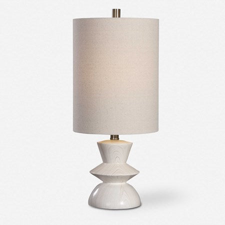 Uttermost Stevens Buffet Lamp With Light Beige Shade - Image 1