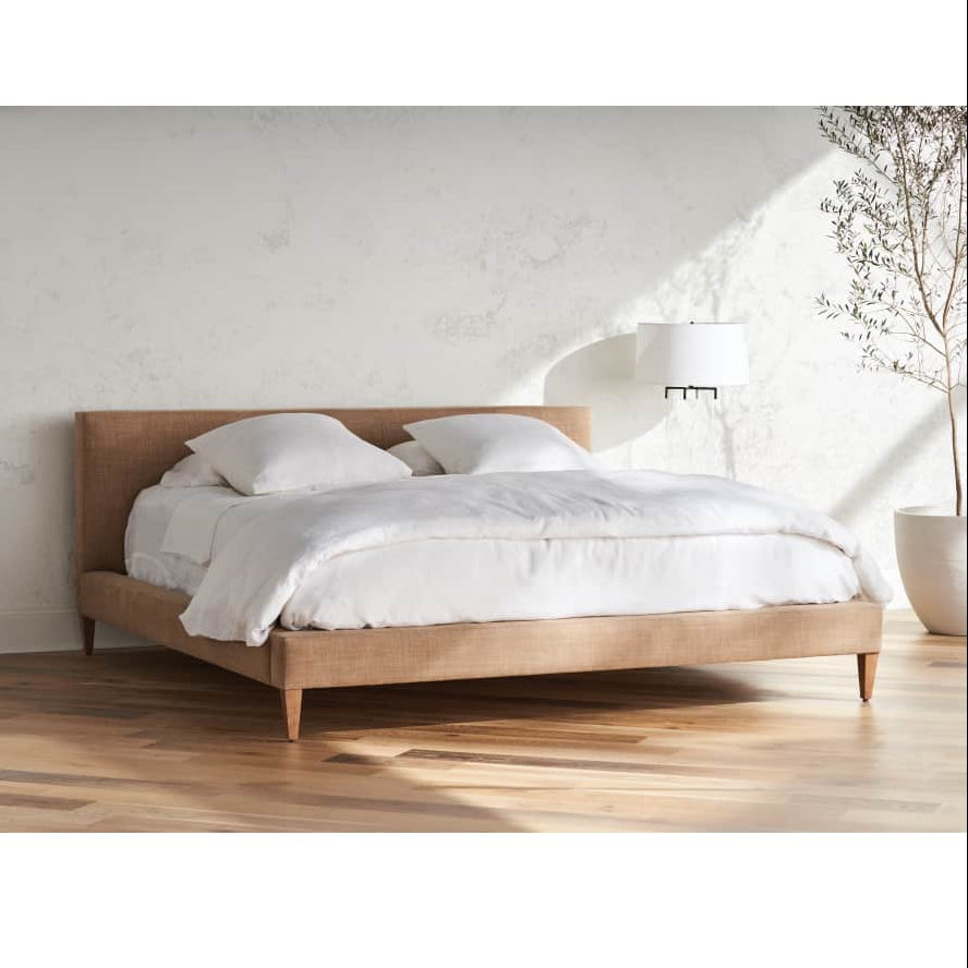 Rowe Furniture Oaklynn Upholstered Bed King Size ~ Available To Custom Order In All Fabrics - Image 1
