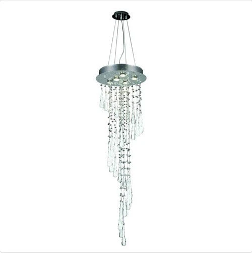 ChromeFive Light 48-in Chandelier - Image 1