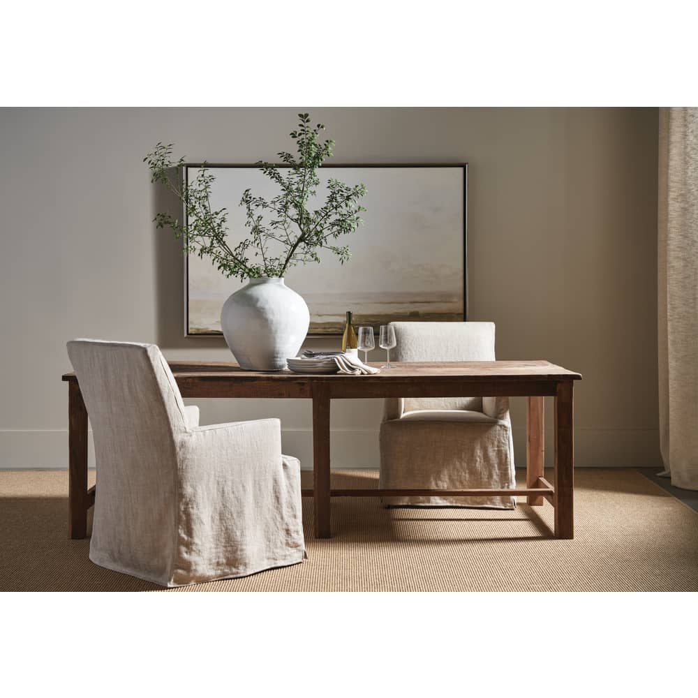 Rowe Furniture Finch Slipcovered Dining Chair ~ Available To Custom Order In All Fabrics - Image 1